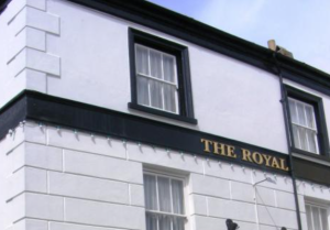 Royal pub North Devon Appledore music and fish and chips