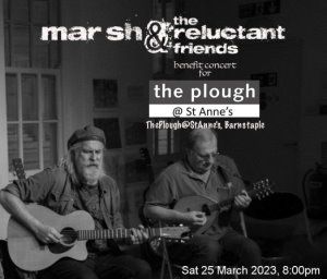 Plough Barnstaple Marsh & the Reluctant Friends live music gig